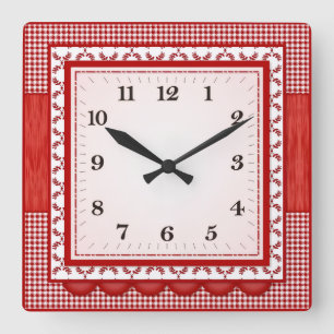Modern Minimalist Square Acrylic Wall Clock