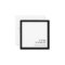 Modern Minimalist Square Business Cards | Black