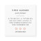 Modern Minimalist Square Business Cards | Blush