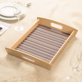 Modern Minimalist Stripe Serving Tray