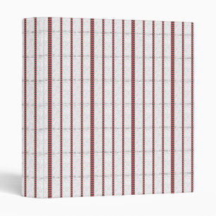 Modern Minimalist Striped Binder