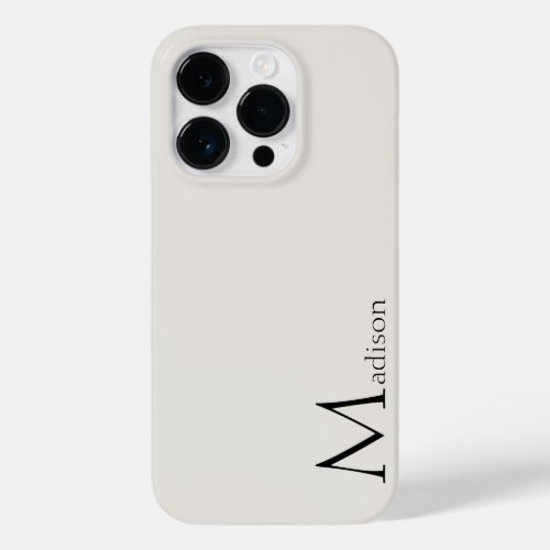 Modern Minimalist Stylish iPhone Case
