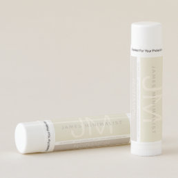 Modern Minimalist | Taupe Earth-tones Lip Balm