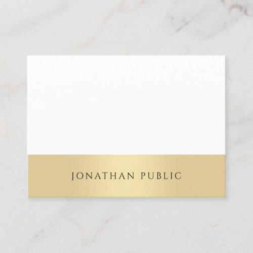 Modern Minimalist Template Professional Elegant Business Card
