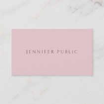 Modern Minimalist Template Professional Luxurious Business Card