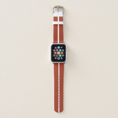 Modern Minimalist Terracotta  Apple Watch Band