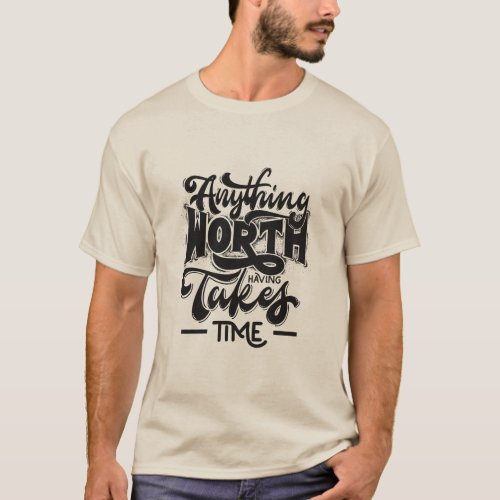 Modern Minimalist Typography T_shirt Design