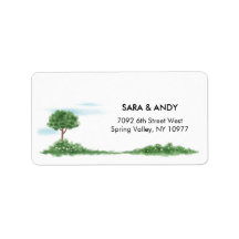 Modern Minimalist Watercolor Customizable