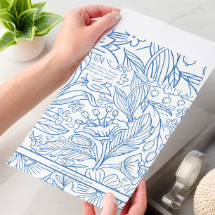 Modern Minimalist Watercolor Floral Professional Envelope Mailers