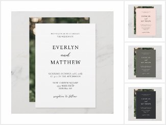 Modern Minimalist Wedding Collection