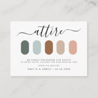 Modern Minimalist Wedding Dress Code Guest Attire
