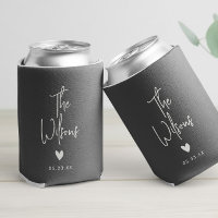 Modern Minimalist Wedding Elegant Last Name