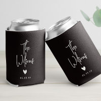 Modern Minimalist Wedding Elegant Last Name