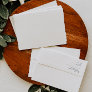 Modern Minimalist Wedding Invitation Envelope