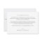 Modern Minimalist Wedding Photo Thank You Card