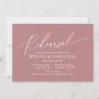 Modern Minimalist, Wedding Rehearsal and Dinner In