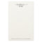 Modern Minimalist White Office Stationery
