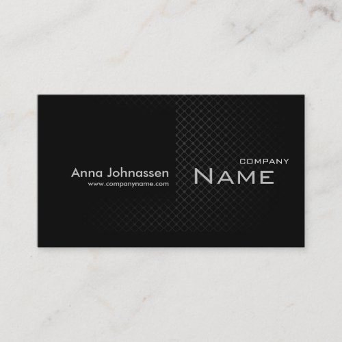 Modern minimalistic business card