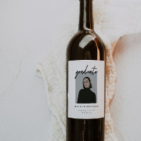 Modern Minimalistic Script Graduation Photo