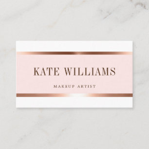 Modern minimalistic simple professional luminous p business card