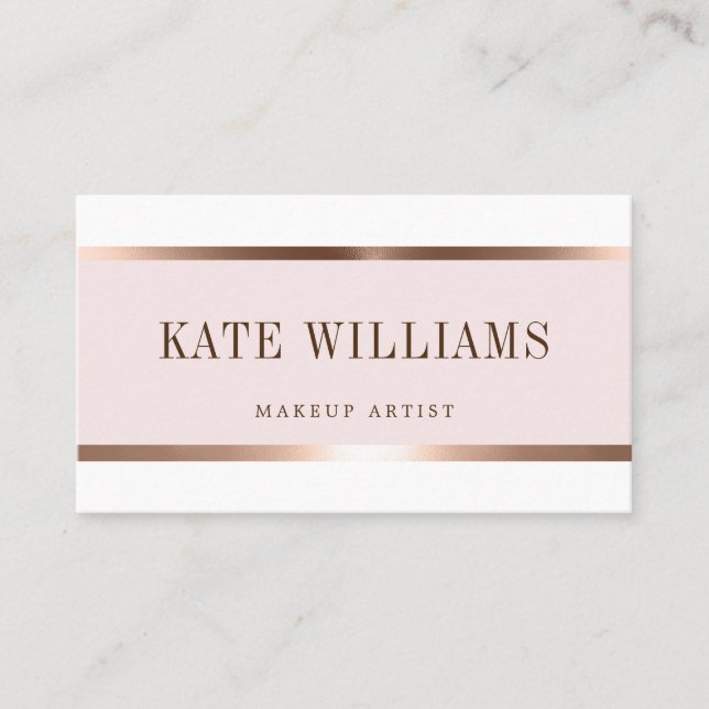 Modern minimalistic simple professional luminous p business card (Front)