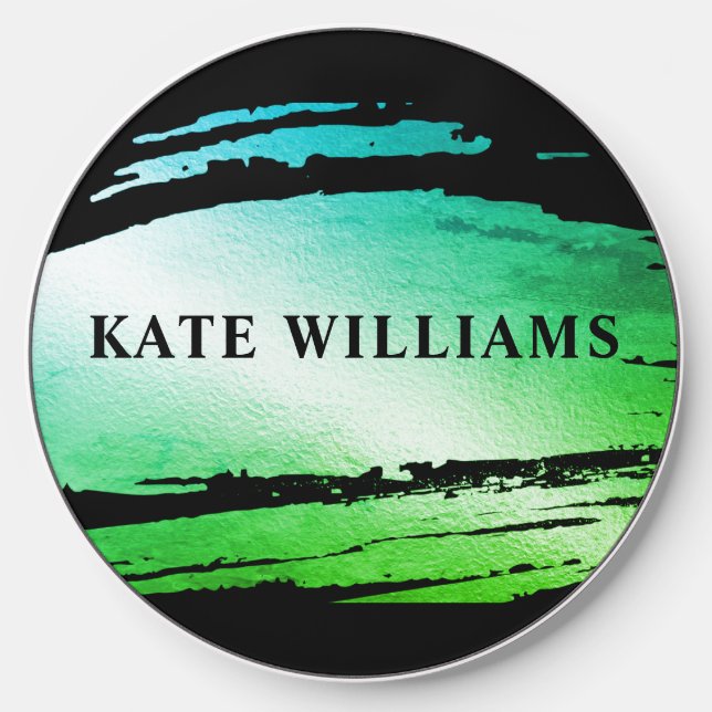 Modern minimalistic simple professional luminous   wireless charger  (Front)