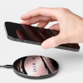 Modern minimalistic simple professional luminous  wireless charger  (Hand)