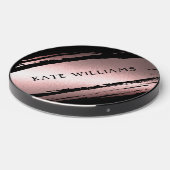 Modern minimalistic simple professional luminous  wireless charger  (Front 2)