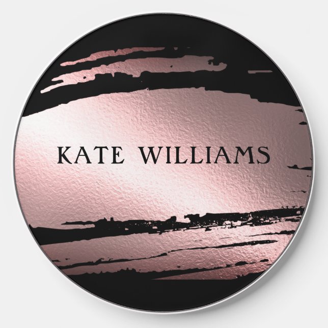 Modern minimalistic simple professional luminous  wireless charger  (Front)