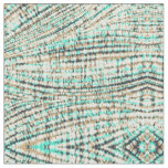 Modern Mint Gold Tie Dye Abstract Fabric