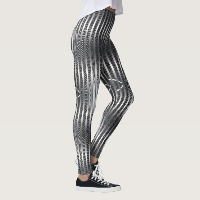 Modern Mirage Chrome Leggings (Right)