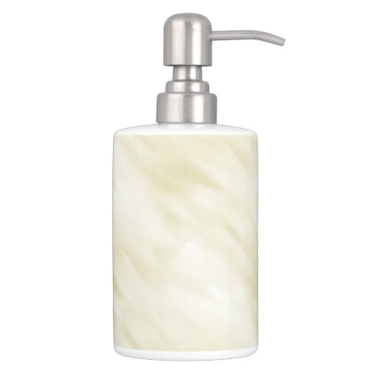 Modern Misty Ivory Pastel Dual Bath Set (Right)