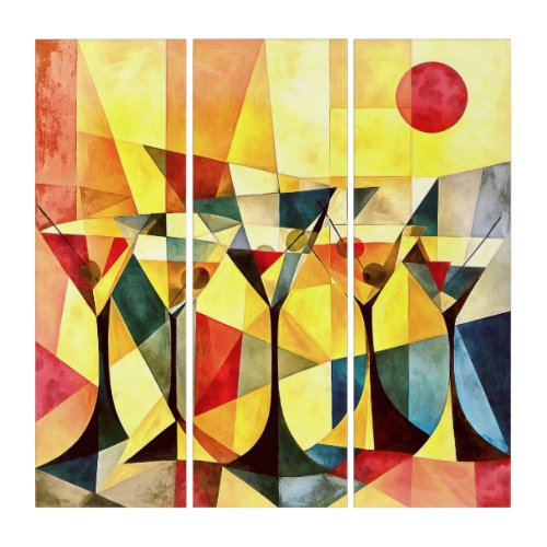 Modern Mixology Triptych