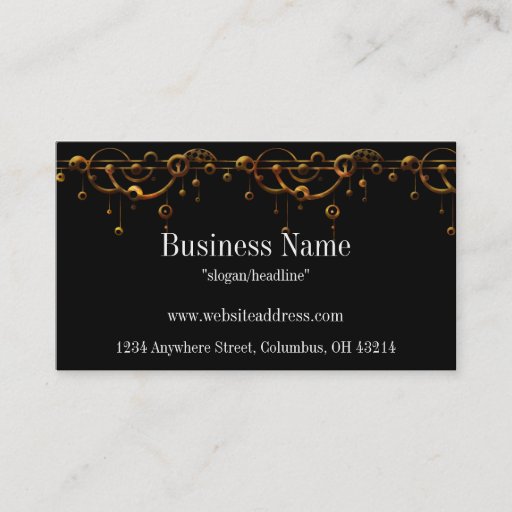 Customizable Modern (Mod) Design 7 Business Cards