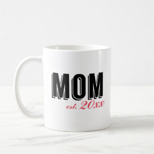 Modern Mom Established in Year Coffee Mug