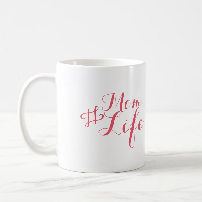 Modern  Mom Life Mug (Left)