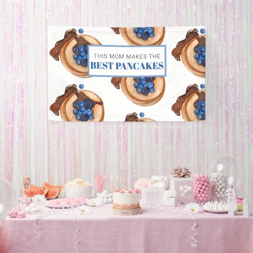 Modern Mom Makes Best Pancakes Gift Banner