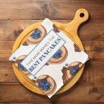 Modern Mom Makes Best Pancakes Gift Kitchen Towel<br><div class="desc">Looking for a unique and personalized gift for the mom who loves to cook? Check out our "Modern Mom Makes Best Pancakes" gift collection on Zazzle!

This collection features a variety of products with a fun and playful pancake design,  including aprons,  tote bags,  coffee mugs,  and more.</div>