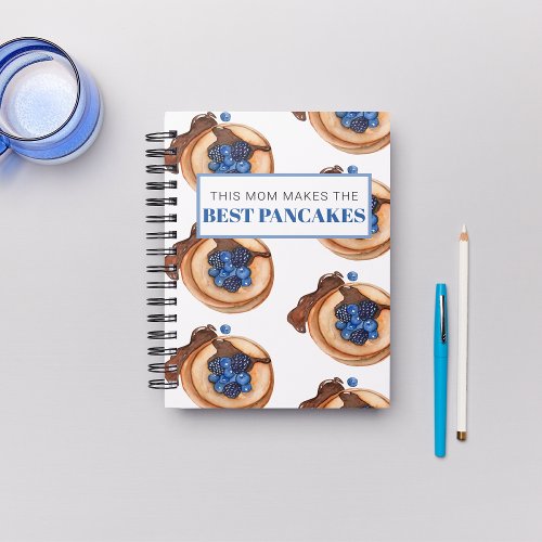 Modern Mom Makes Best Pancakes Gift Notebook