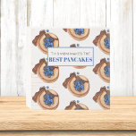 Modern Mom Makes Best Pancakes Gift Wooden Box Sign<br><div class="desc">Looking for a unique and personalized gift for the mom who loves to cook? Check out our "Modern Mom Makes Best Pancakes" gift collection on Zazzle!

This collection features a variety of products with a fun and playful pancake design,  including aprons,  tote bags,  coffee mugs,  and more.</div>