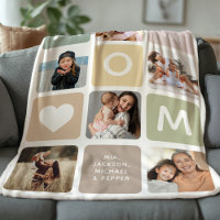Modern MOM Photo Collage Mother's Day Cute Family