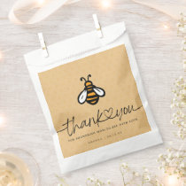 Modern Mom-To-bee Baby Shower Favor Bag