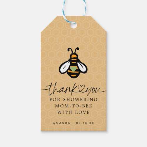 Modern Mom_To_bee Baby Shower Gift Tags