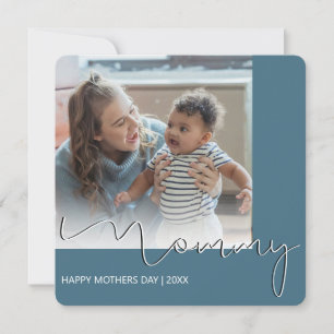 Modern Mommy Mothers Day Holiday Card