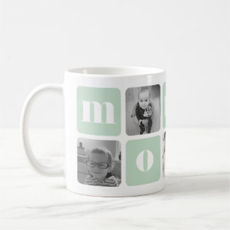 Modern Mommy Photo Collage Coffee Mug
