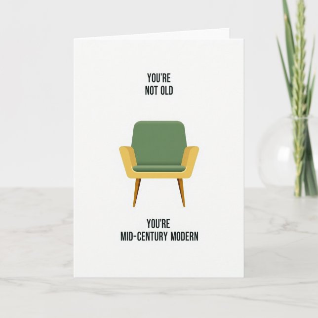 Modern Moms Midcentury Card (Front)