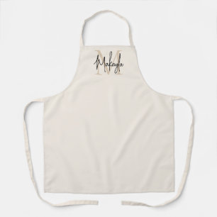 Modern Monogram Apron