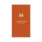 Modern Monogram Business Card