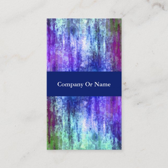 Modern Monogram Business Cards (Front)