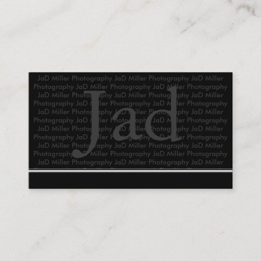 Customizable Modern Monogram Business Cards